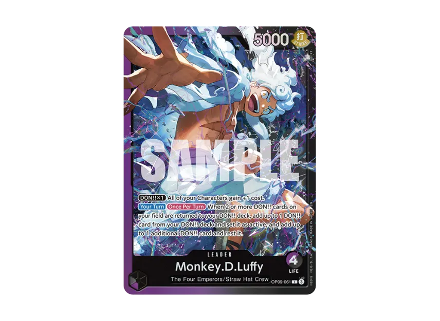 Monkey.D.Luffy L [OP09-061] [EN] (Start Deck "PURPLE/BLACK Monkey.D.Luffy")