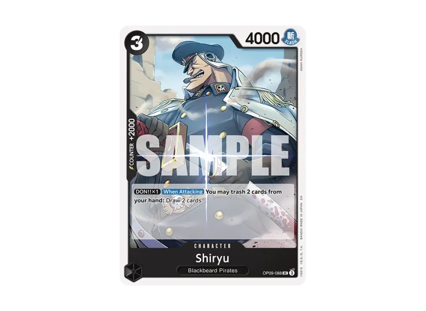 Shiryu UC [OP09-088] [EN] (Start Deck "BLACK Marshall.D.Teach")