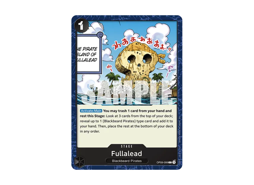 Fullalead C [OP09-099] [EN] (Start Deck "BLACK Marshall.D.Teach")