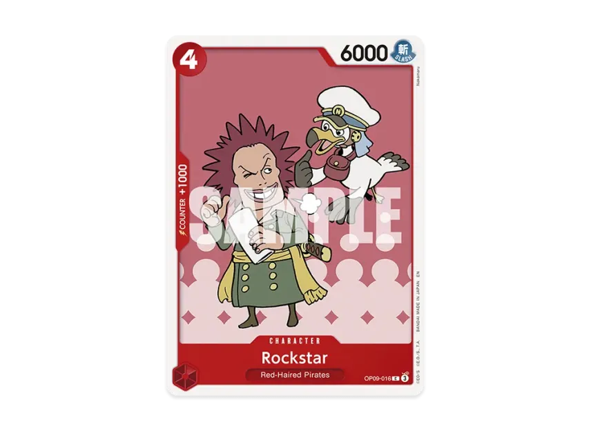 Rockstar C [OP09-016] [EN] (Start Deck "RED Shanks")