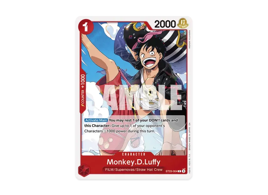Monkey.D.Luffy C [ST23-004] [EN] (Start Deck "RED Shanks")