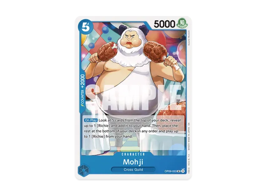 Mohji UC [OP09-053] [EN] (Start Deck "BLUE Buggy")