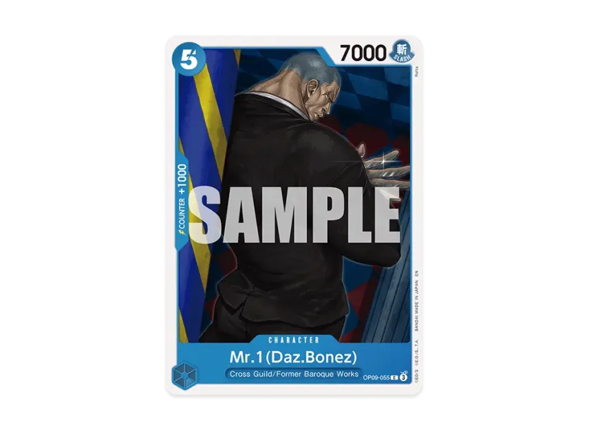 Mr.1(Daz.Bonez) C [OP09-055] [EN] (Start Deck "BLUE Buggy")