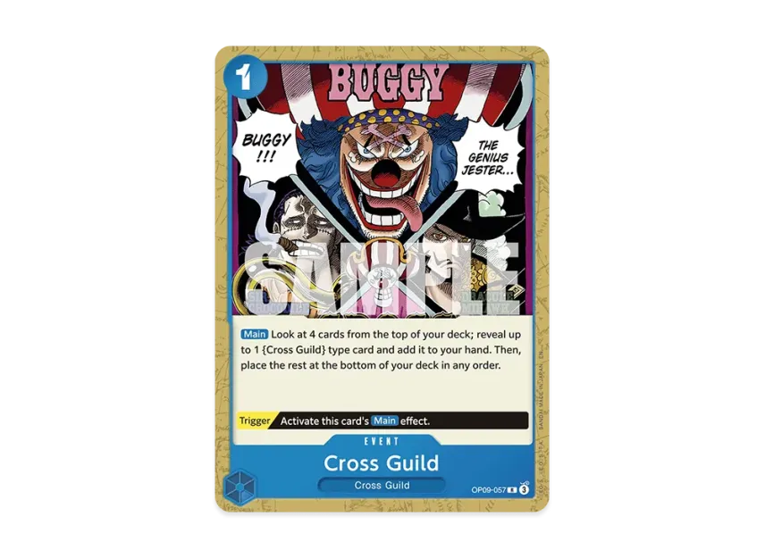 Cross Guild R [OP09-057] [EN] (Start Deck "BLUE Buggy")