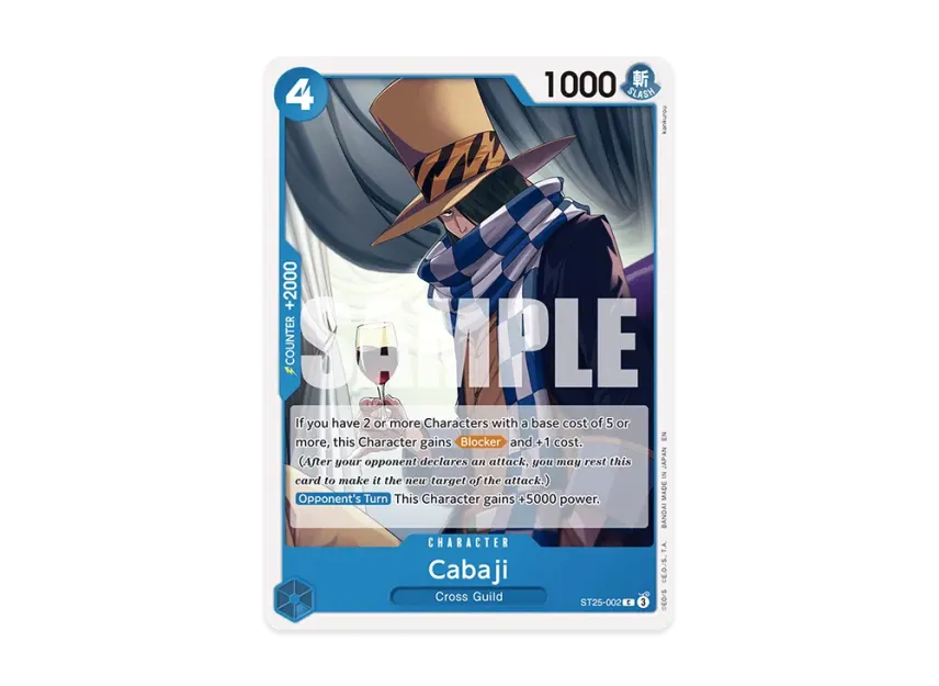 Cabaji C [ST25-002] [EN] (Start Deck "BLUE Buggy")
