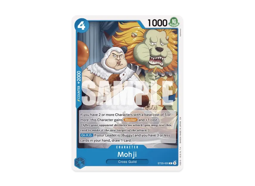 Mohji C [ST25-005] [EN] (Start Deck "BLUE Buggy")