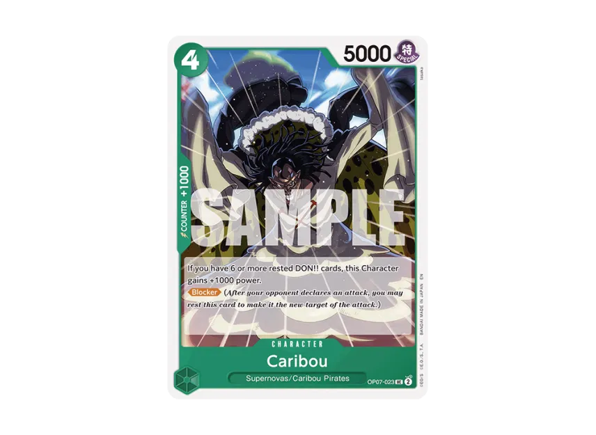 Caribou UC [OP07-023] [EN] (Start Deck "GREEN Jewelry Bonney")