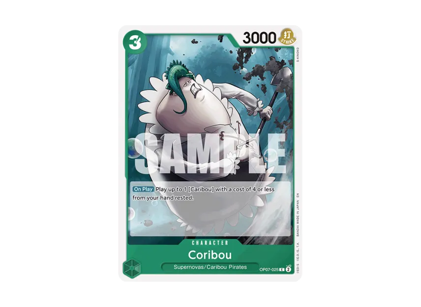 Coribou C [OP07-025] [EN] (Start Deck "GREEN Jewelry Bonney")