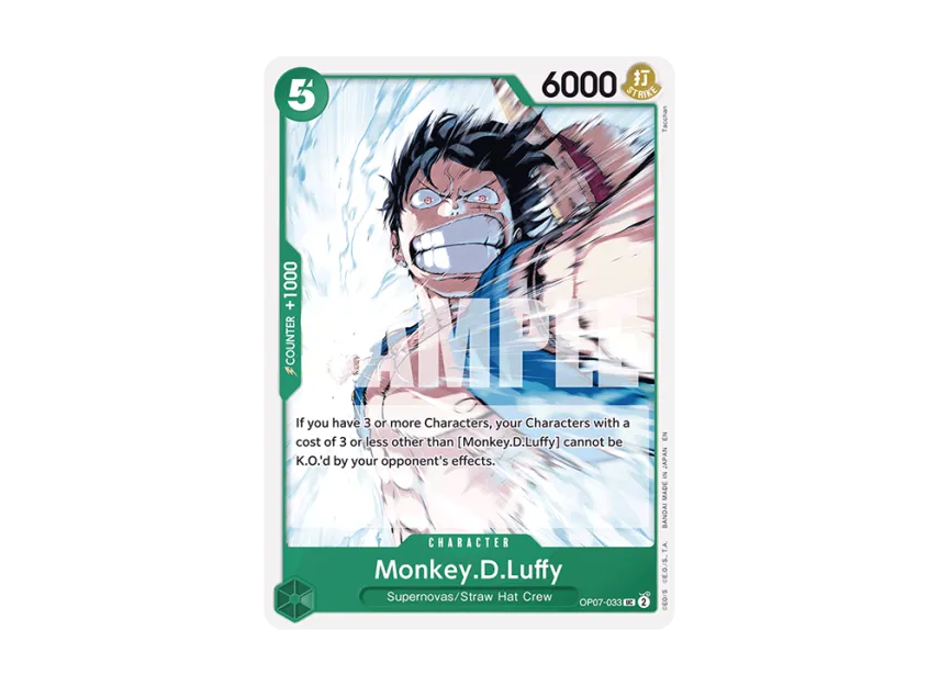 Monkey.D.Luffy UC [OP07-033] [EN] (Start Deck "GREEN Jewelry Bonney")