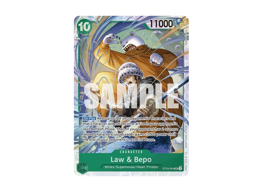 SR [ST24-004] [EN] (Start Deck "GREEN Jewelry Bonney")