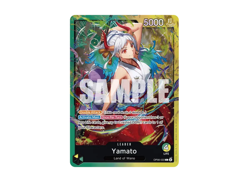 Yamato L [OP06-022] [EN] (Start Deck "GREEN/YELLOW Yamato")
