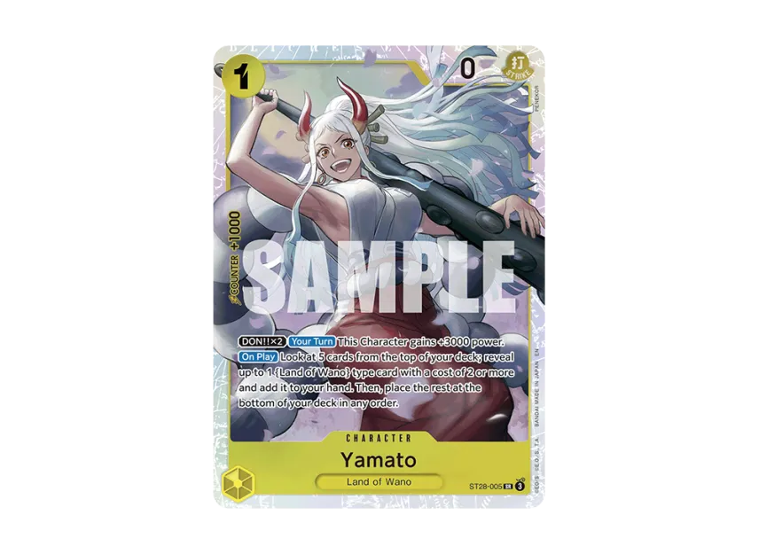 Yamato SR [ST28-005] [EN] (Start Deck "GREEN/YELLOW Yamato")