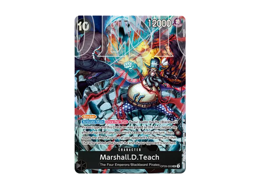 Marshall.D.Teach SR [OP09-093] [EN] (ANNIVERSARY SET "English 2nd ANNIVERSARY SET English Ver.")