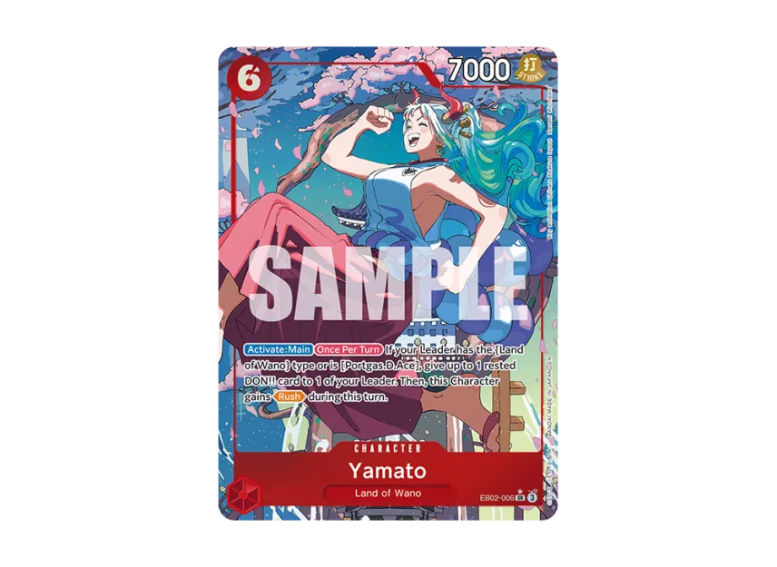 Yamato SR-P [EB02-006] [EN] (Extra Booster "Anime 25th Collection")
