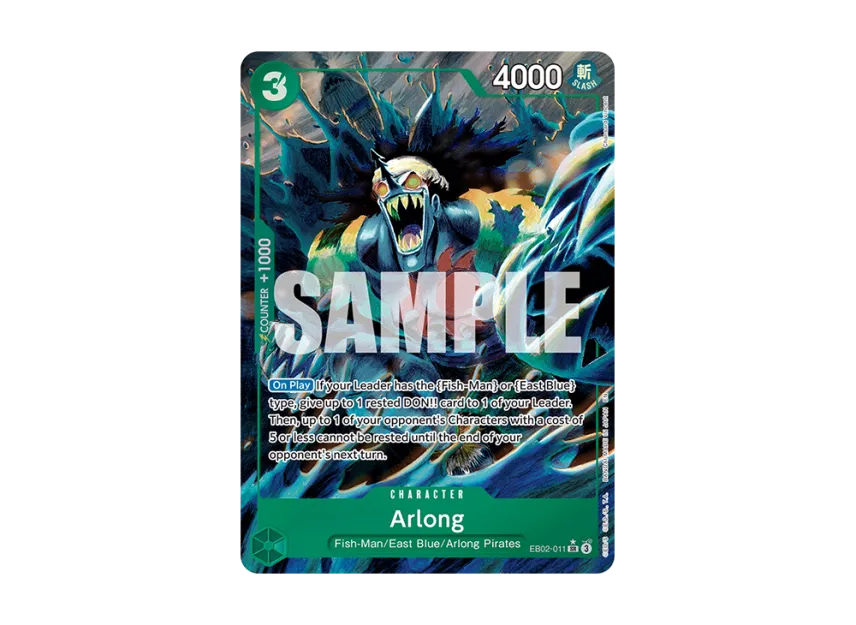 Arlong SR-P [EB02-011] [EN] (Extra Booster "Anime 25th Collection")