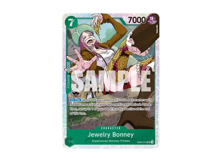 Jewelry Bonney SR [EB02-015] [EN] (Extra Booster "Anime 25th Collection")