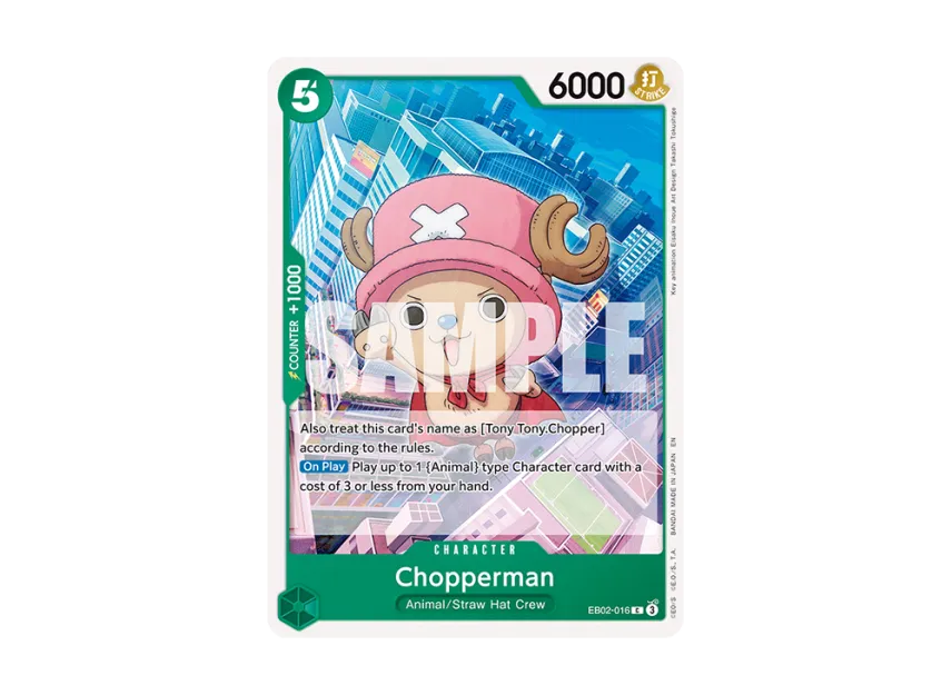 Chopperman C [EB02-016] [EN] (Extra Booster "Anime 25th Collection")