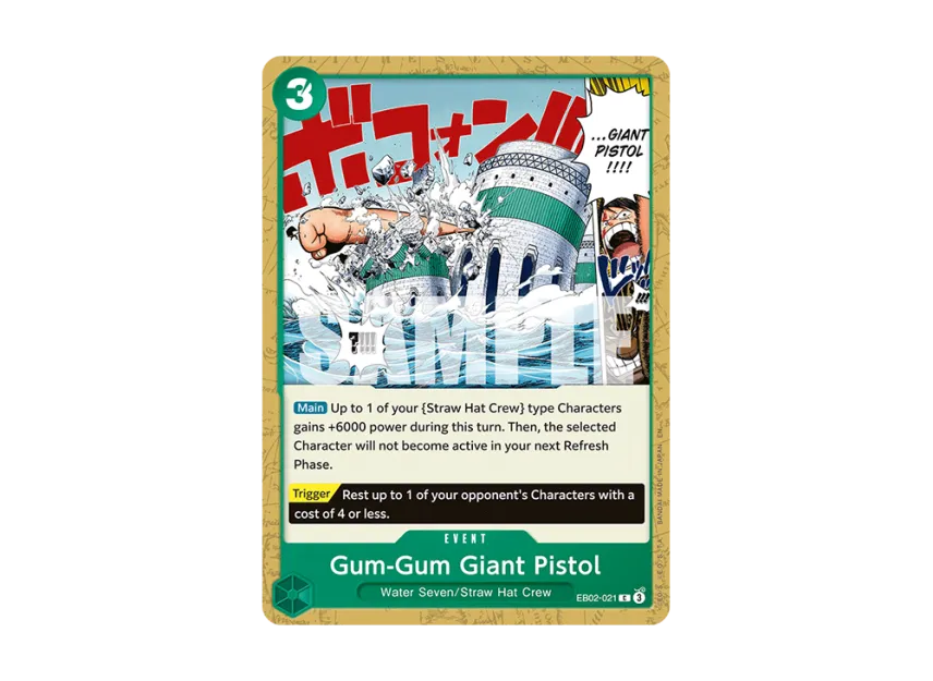Gum-Gum Giant Pistol C [EB02-021] [EN] (Extra Booster "Anime 25th Collection")