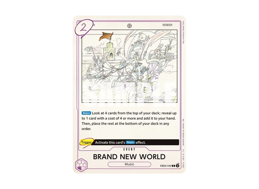 BRAND NEW WORLD R [EB02-040] [EN] (Extra Booster "Anime 25th Collection")