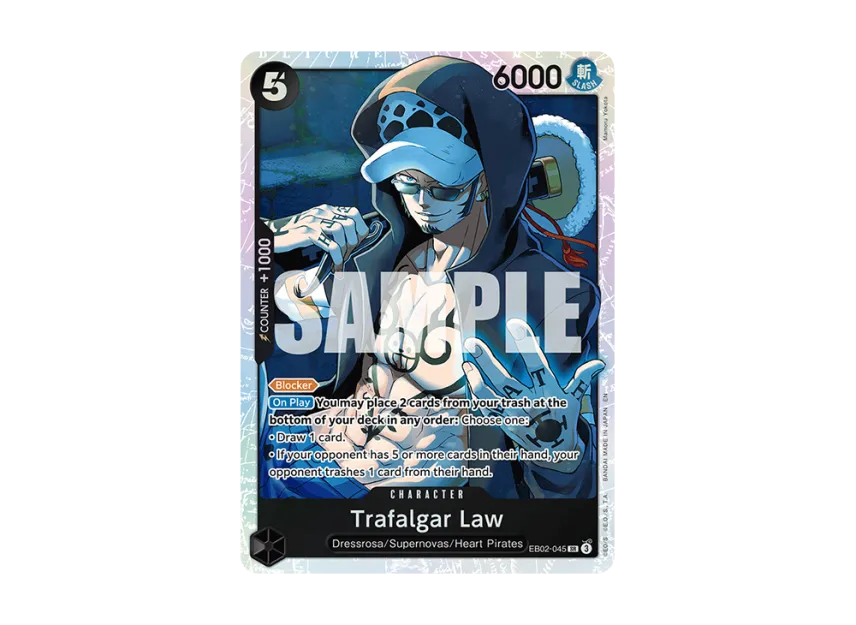 Trafalgar Law SR [EB02-045] [EN] (Extra Booster "Anime 25th Collection")