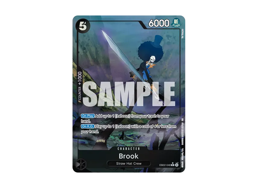 Brook R-P [EB02-048] [EN] (Extra Booster "Anime 25th Collection")