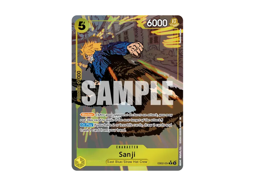 Sanji R-P [EB02-054] [EN] (Extra Booster "Anime 25th Collection")