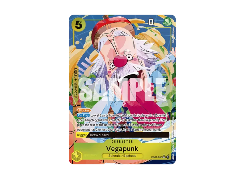 Vegapunk SR-P [EB02-056] [EN] (Extra Booster "Anime 25th Collection")