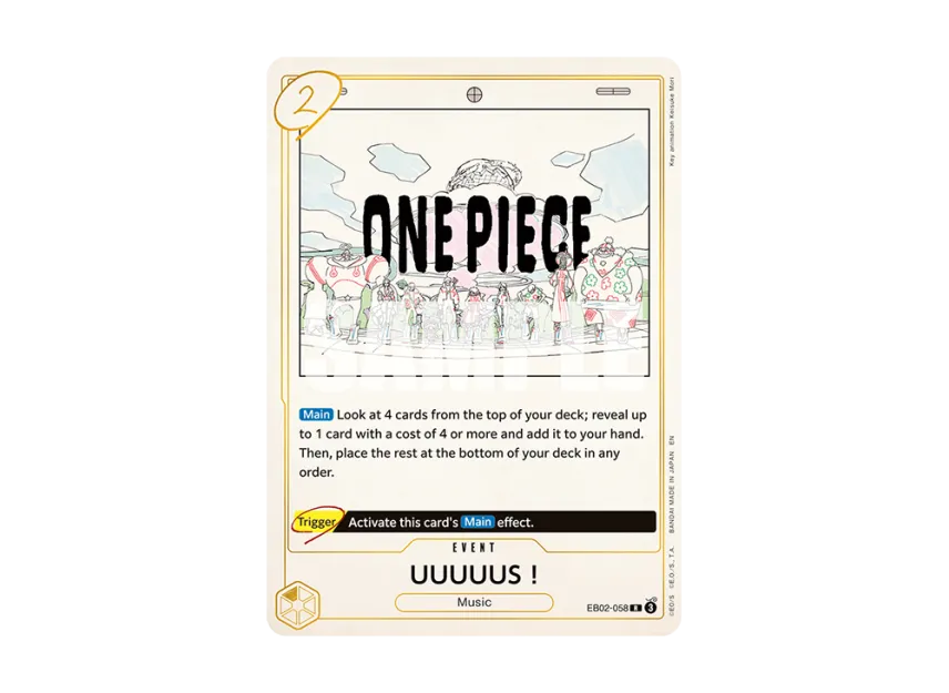 UUUUUS! R [EB02-058] [EN] (Extra Booster "Anime 25th Collection")