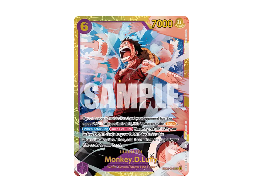Monkey.D.Luffy SEC [EB02-061] [EN] (Extra Booster "Anime 25th Collection")