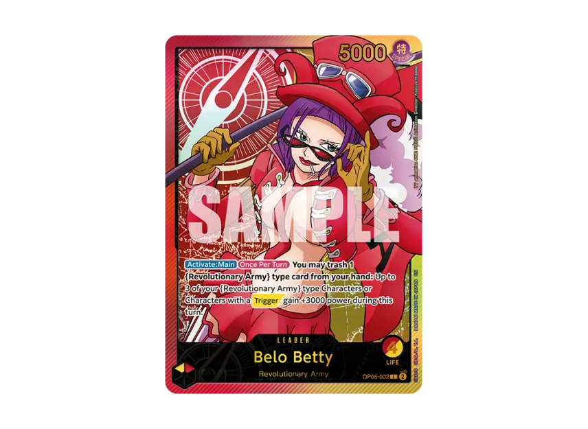 Belo Betty L-SPC [OP05-002] [EN] (Extra Booster "Anime 25th Collection")