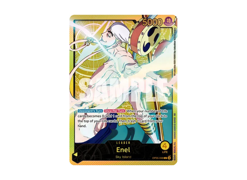 Enel L-SPC [OP05-098] [EN] (Extra Booster "Anime 25th Collection")