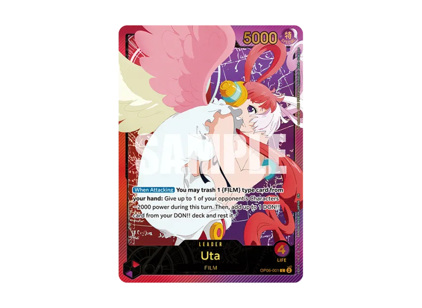 Uta L-SPC [OP06-001] [EN] (Extra Booster "Anime 25th Collection")