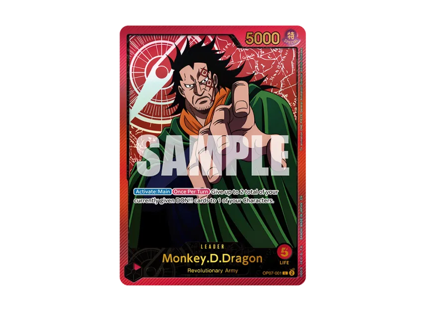 Monkey.D.Dragon L-SPC [OP07-001] [EN] (Extra Booster "Anime 25th Collection")