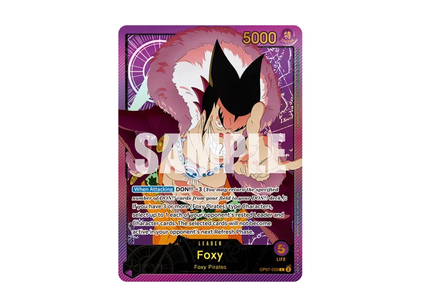 Foxy L-SPC [OP07-059] [EN] (Extra Booster "Anime 25th Collection")