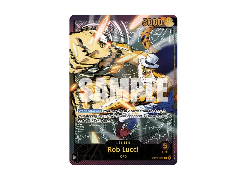 Rob Lucci L-SPC [OP07-079] [EN] (Extra Booster "Anime 25th Collection")