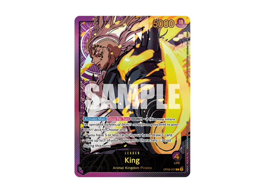 King L-SPC [OP08-057] [EN] (Extra Booster "Anime 25th Collection")