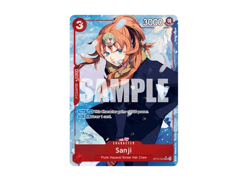 Sanji SR-P [OP10-005] [EN] (Booster Pack "Royal Blood")