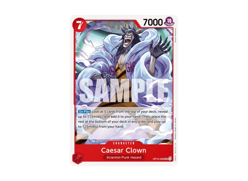 Caesar Clown UC [OP10-006] [EN] (Booster Pack "Royal Blood")