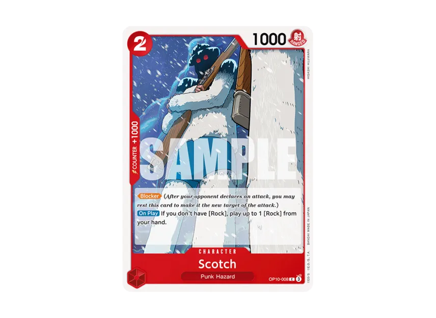 Scotch C [OP10-008] [EN] (Booster Pack "Royal Blood")