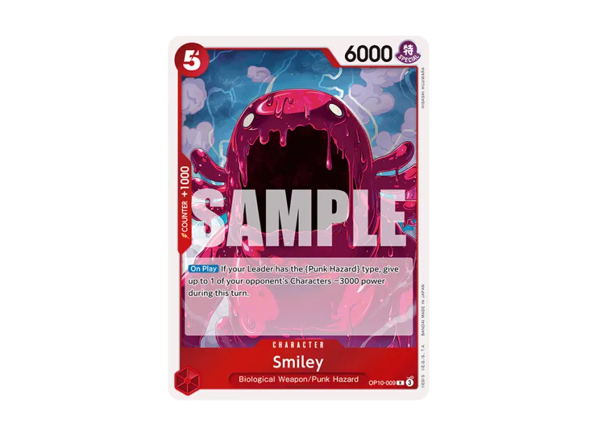 Smiley R [OP10-009] [EN] (Booster Pack "Royal Blood")
