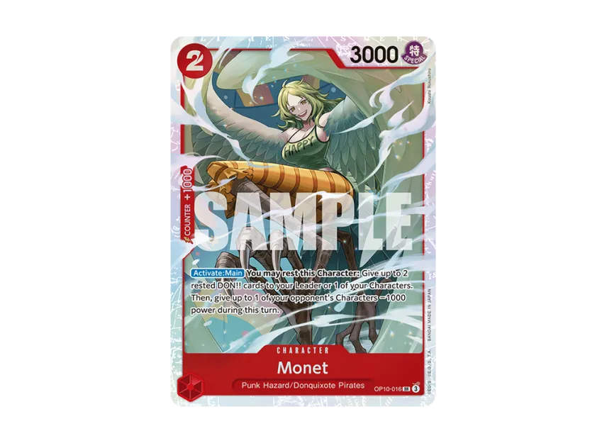 Monet SR [OP10-016] [EN] (Booster Pack "Royal Blood")