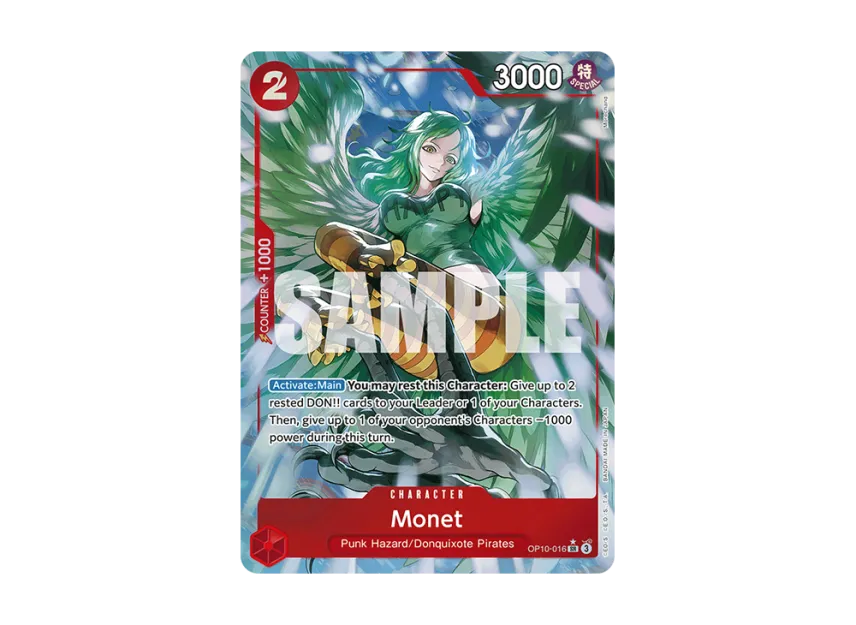 Monet SR-P [OP10-016] [EN] (Booster Pack "Royal Blood")