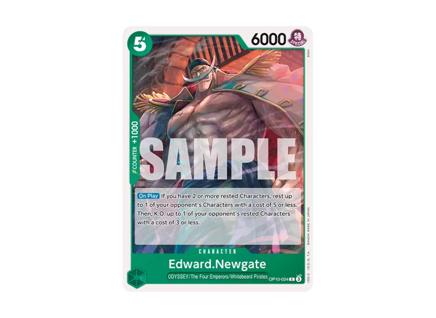 Edward.Newgate C [OP10-024] [EN] (Booster Pack "Royal Blood")