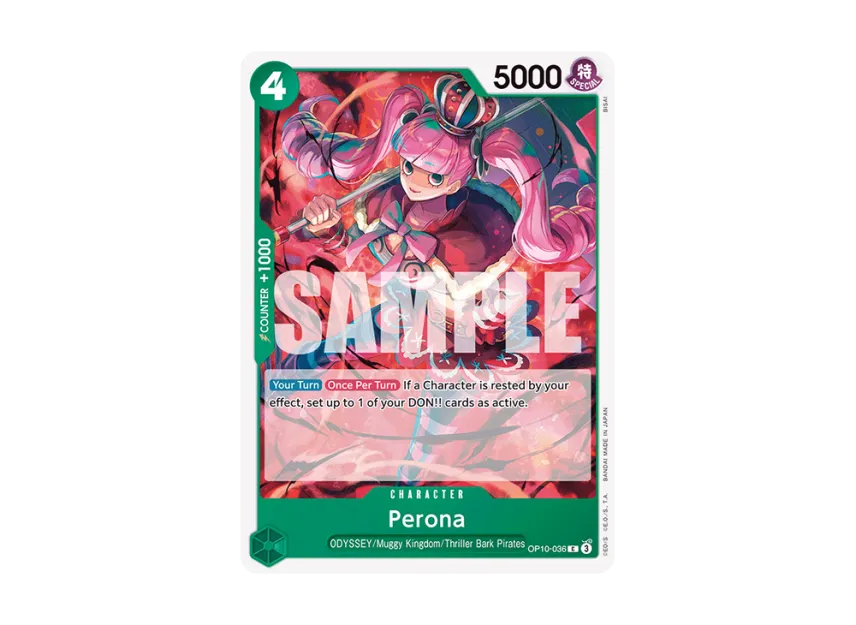 Perona C [OP10-036] [EN] (Booster Pack "Royal Blood")
