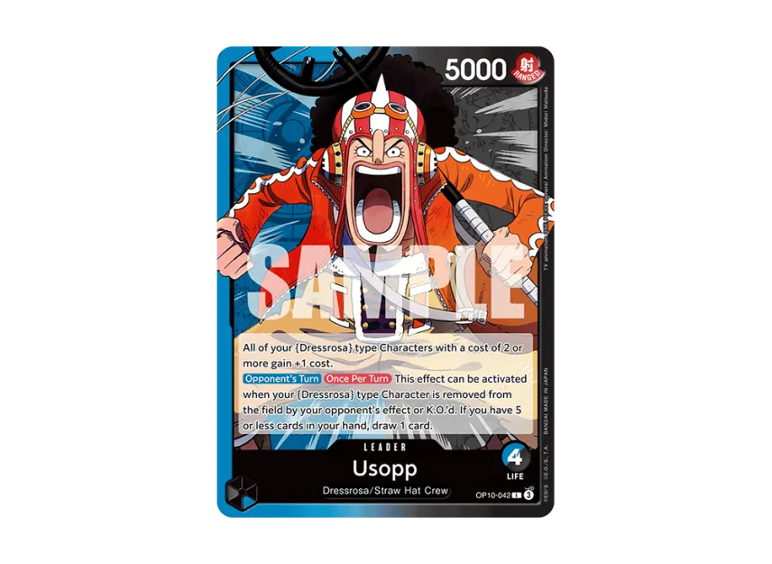 Usopp L [OP10-042] [EN] (Booster Pack "Royal Blood")