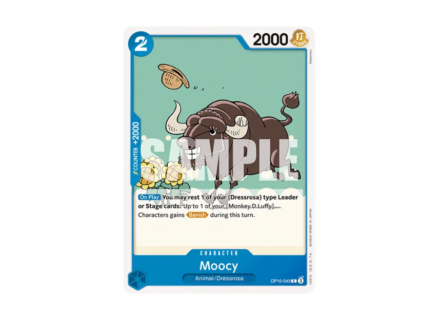 Moocy C [OP10-043] [EN] (Booster Pack "Royal Blood")