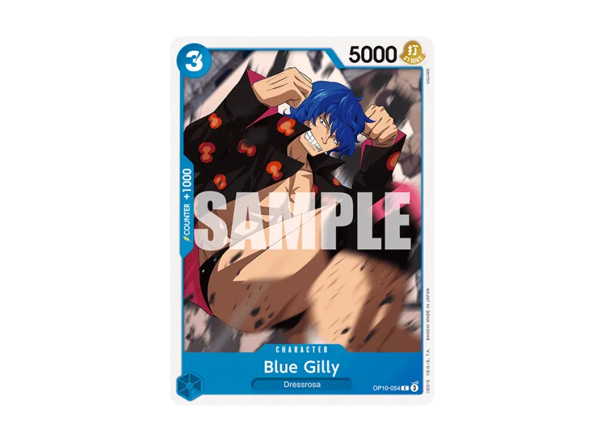 Blue Gilly C [OP10-054] [EN] (Booster Pack "Royal Blood")