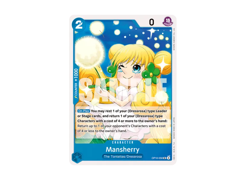 Mansherry UC [OP10-056] [EN] (Booster Pack "Royal Blood")