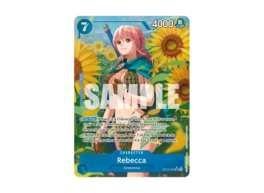 Rebecca SR-P [OP10-058] [EN] (Booster Pack "Royal Blood")