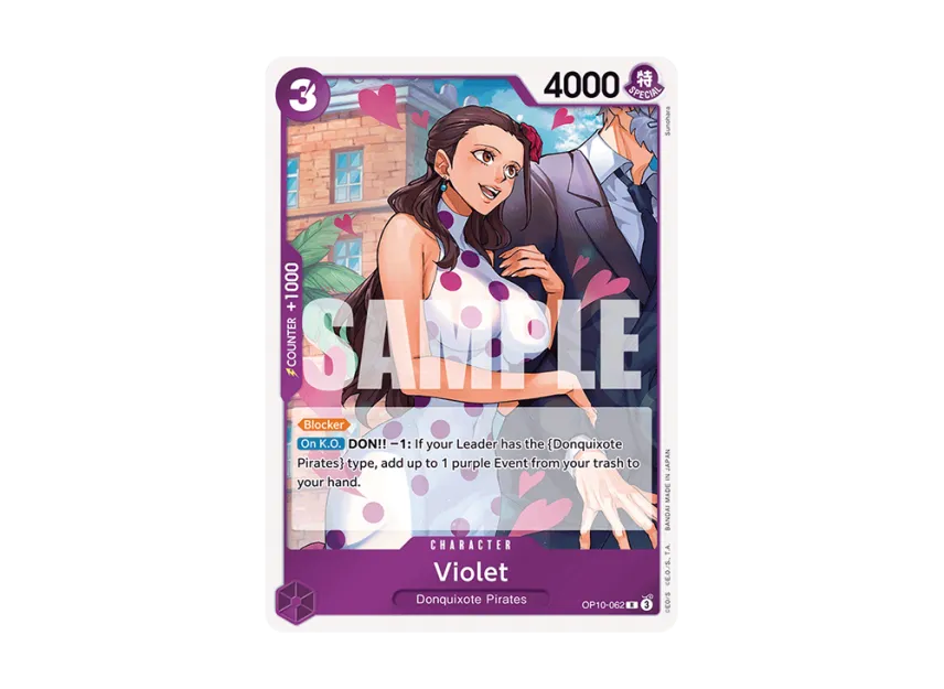 Violet R [OP10-062] [EN] (Booster Pack "Royal Blood")